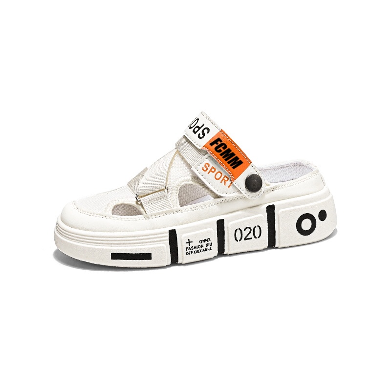 Нескользящие, водонепроницаемые и дышащие детские сандалии с низким верхом FCMM, бежевый 
Нескользящие, водонепроницаемые и дышащие детские сандалии с низким верхом FCMM, бежевый