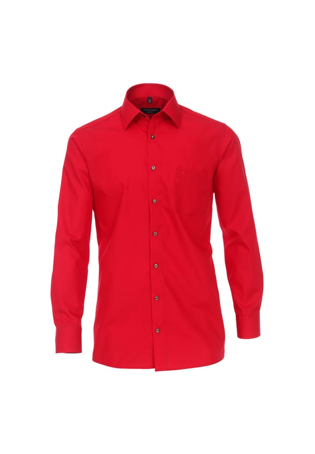 Деловая рубашка однотонная комфортного кроя Casamoda, красный
Деловая рубашка однотонная комфортного кроя Casamoda, красный