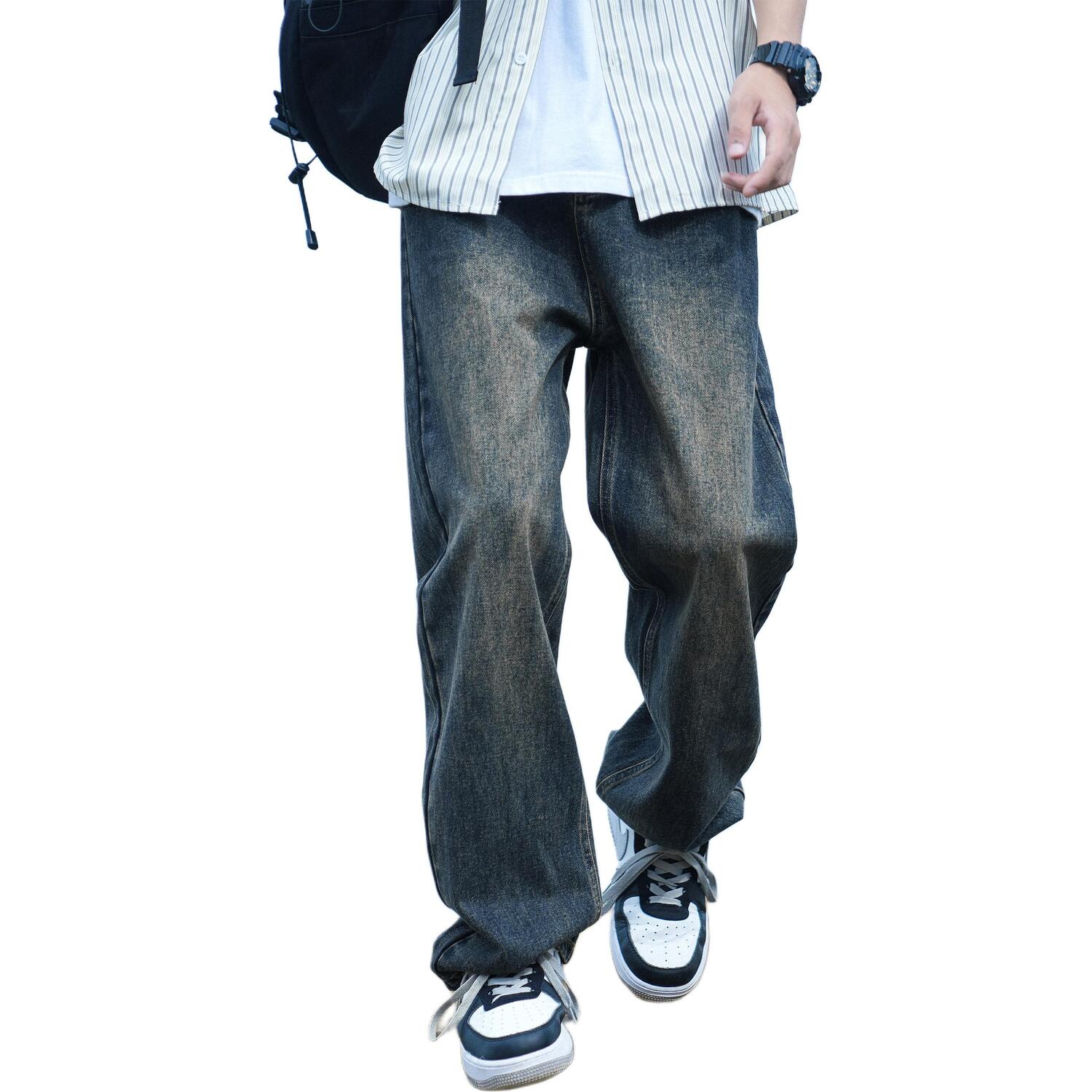 Джинсы Unisex ZONEiD, Дымчато-черные 
Джинсы Unisex ZONEiD, Дымчато-черные