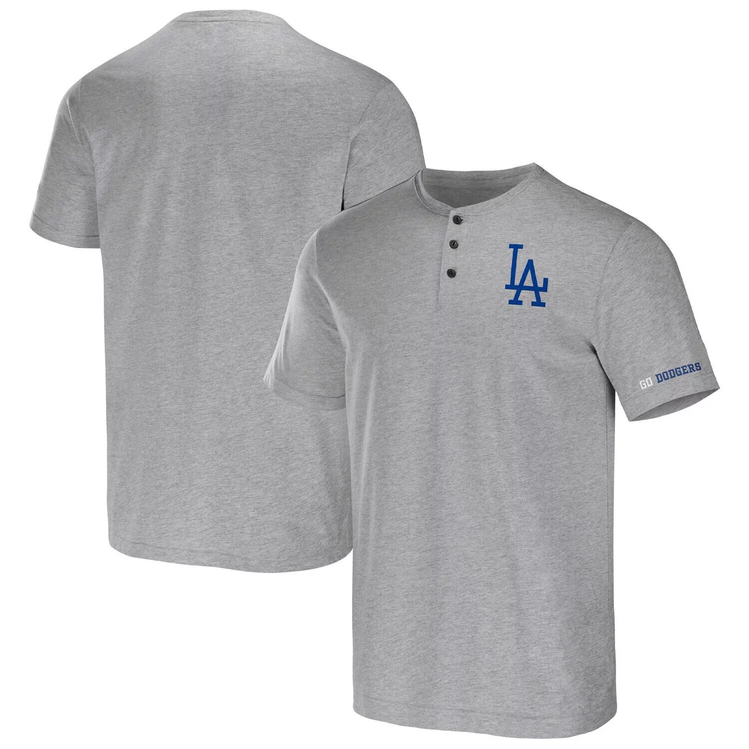 Мужская футболка Darius Rucker Collection от Fanatics Heather Grey Los Angeles Dodgers Henley
Мужская футболка Darius Rucker Collection от Fanatics Heather Grey Los Angeles Dodgers Henley