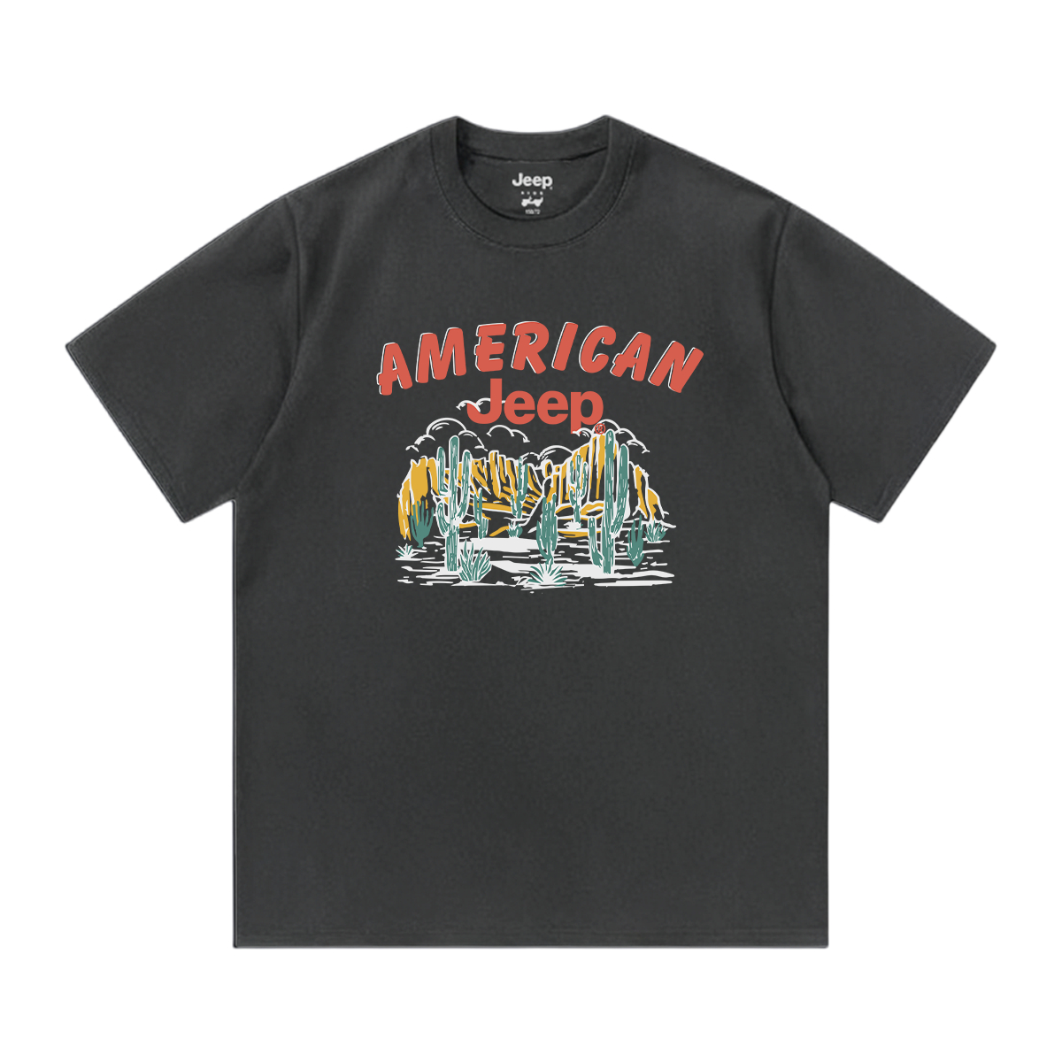 Футболка для школьников с круглым вырезом Moderate Jeep, темно-серый
Футболка для школьников с круглым вырезом Moderate Jeep, темно-серый