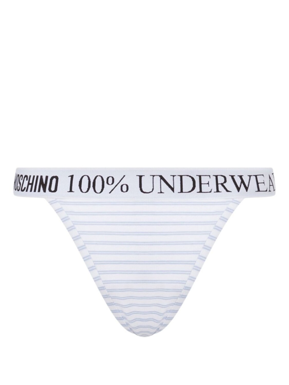 Moschino трусы-стринги в полоску, синий
Moschino трусы-стринги в полоску, синий