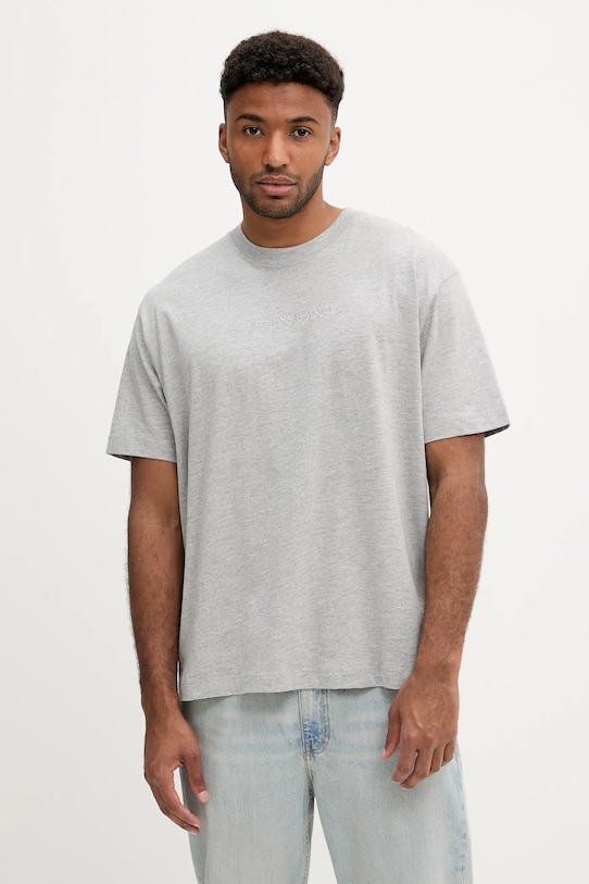 Хлопковая футболка Guess Jeans, серый
Хлопковая футболка Guess Jeans, серый