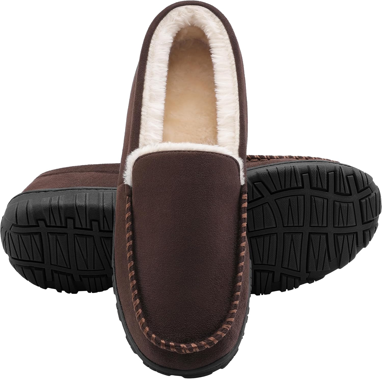 Мужские тапочки shoeslocker для дома и улицы, теплые, мягкие, плюшевые с эффектом памяти, удобные домашние мокасины с противоскользящей подошвой, коричневый
Мужские тапочки shoeslocker для дома и улицы, теплые, мягкие, плюшевые с эффектом памяти, удобные домашние мокасины с противоскользящей подошвой, коричневый