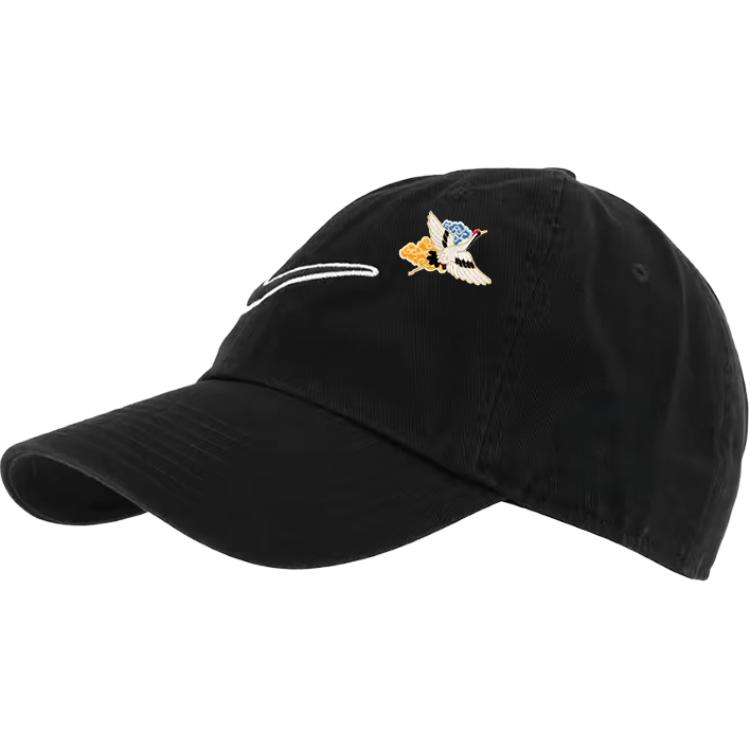 Nike Хлопковая бейсболка унисекс черная, New Arrival Black
Nike Хлопковая бейсболка унисекс черная, New Arrival Black