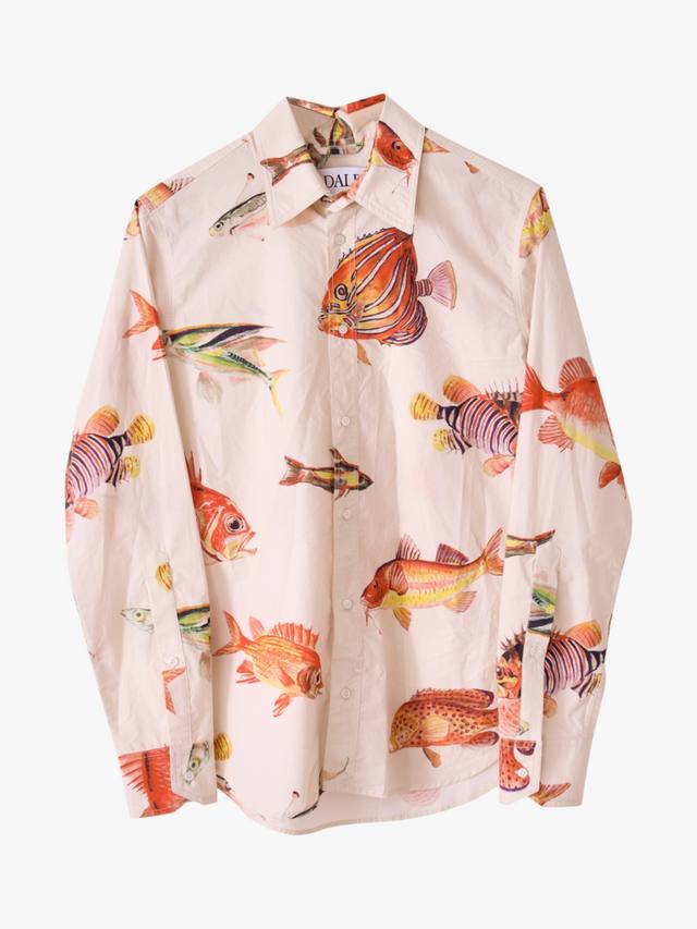 Бенджамин Коттон рубашка Regular Fit с принтом рыбы S.S.DALEY, Beige Fish
Бенджамин Коттон рубашка Regular Fit с принтом рыбы S.S.DALEY, Beige Fish