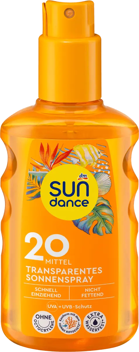 Спрей солнцезащитный прозрачный SPF 20 200 мл SUNDANCE
Спрей солнцезащитный прозрачный SPF 20 200 мл SUNDANCE