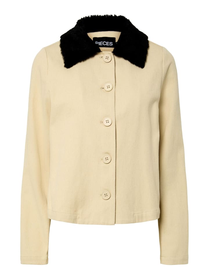 Джинсовая куртка Pieces, бежевый
Джинсовая куртка Pieces, бежевый
