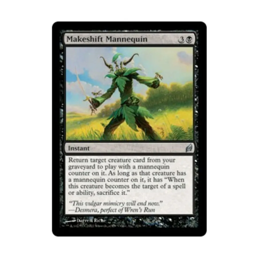 CCG Импровизированный манекен (U), MTG - Lorwyn
CCG Импровизированный манекен (U), MTG - Lorwyn