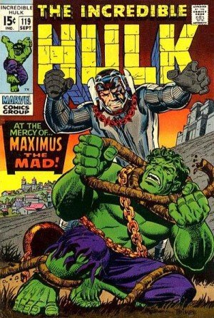 Incredible Hulk #119 "Maximus & Inhumans Appearance" (MARVEL COMICS)
Incredible Hulk #119 "Maximus & Inhumans Appearance" (MARVEL COMICS)