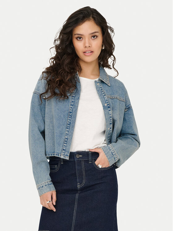 Джинсовая куртка обычного кроя Aspen 15351405 Jdy, синий
Джинсовая куртка обычного кроя Aspen 15351405 Jdy, синий