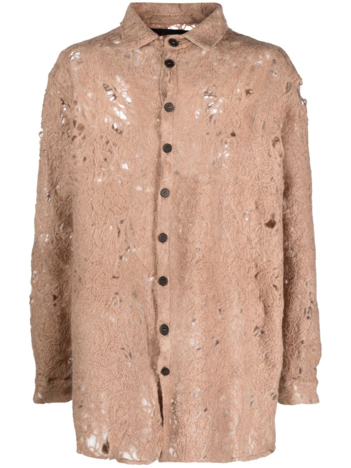 Рубашка с длинными рукавами и необработанным краем VITELLI, нейтральный цвет
Рубашка с длинными рукавами и необработанным краем VITELLI, нейтральный цвет