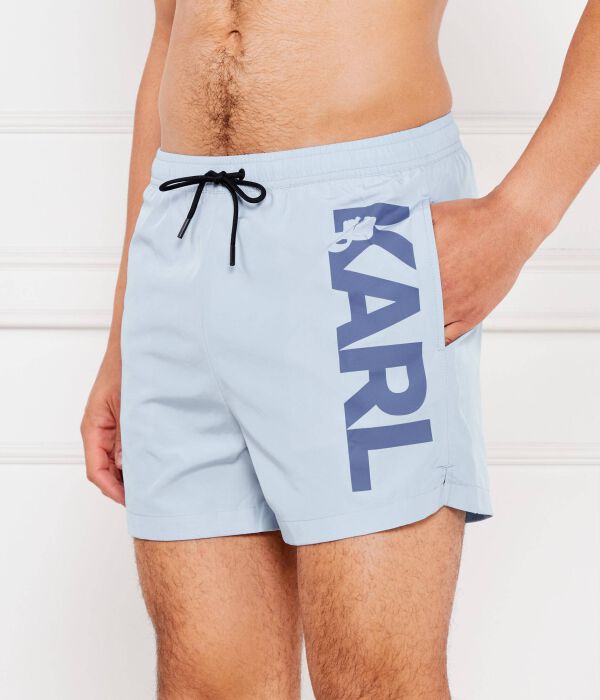Шорты для плавания Regular fit Karl Lagerfeld, синий
Шорты для плавания Regular fit Karl Lagerfeld, синий