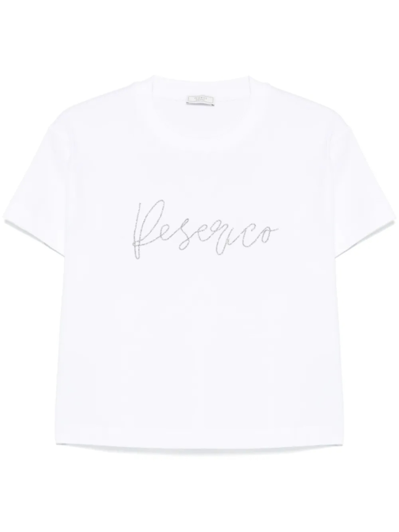 Peserico футболка с вышитым логотипом, белый
Peserico футболка с вышитым логотипом, белый