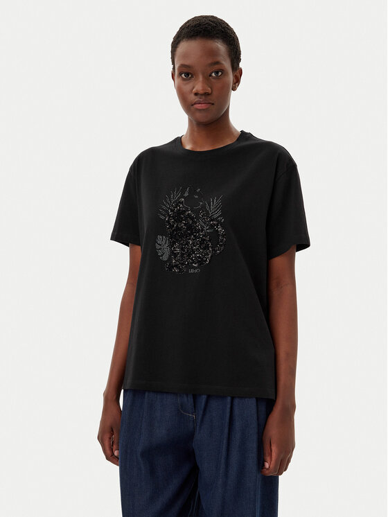 Футболка обычного кроя WA5230 JS904 Liu Jo, черный
Футболка обычного кроя WA5230 JS904 Liu Jo, черный