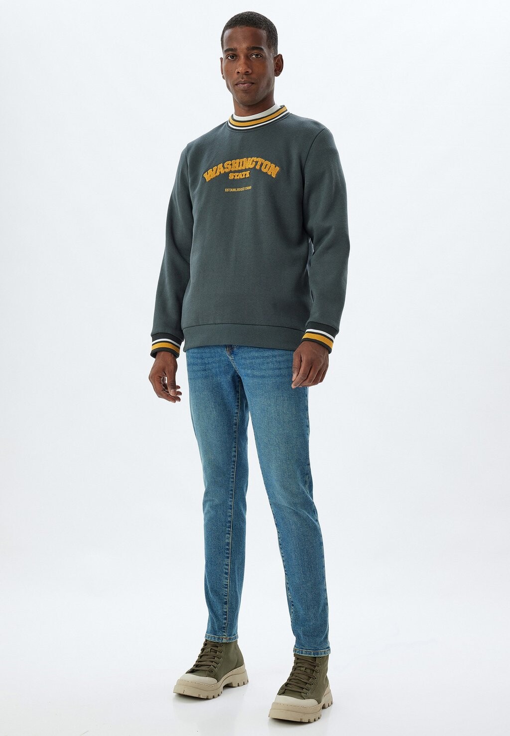 Джинсы облегающего кроя MICHAEL Koton, синий деним
Джинсы облегающего кроя MICHAEL Koton, синий деним