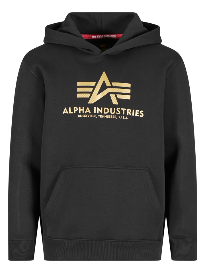 Толстовка Alpha Industries черного/золотого цвета Alpha Industries
Толстовка Alpha Industries черного/золотого цвета Alpha Industries