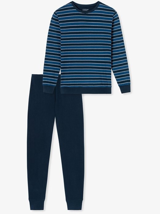 Пижамы открывают ночную одежду Schiesser, синий
Пижамы открывают ночную одежду Schiesser, синий