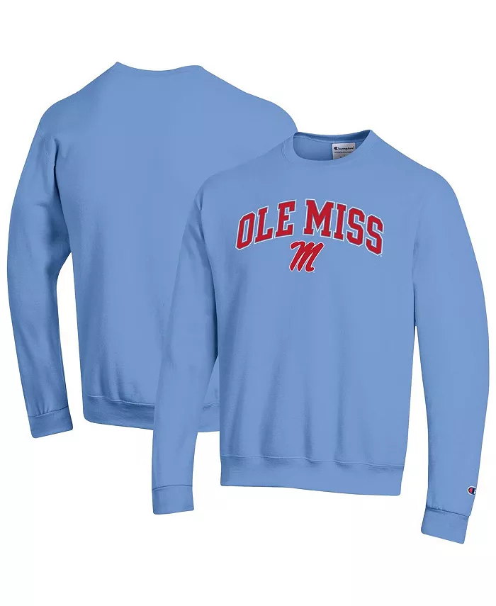 Мужская толстовка Powder Blue Ole Miss Rebels с арочным логотипом Champion
Мужская толстовка Powder Blue Ole Miss Rebels с арочным логотипом Champion