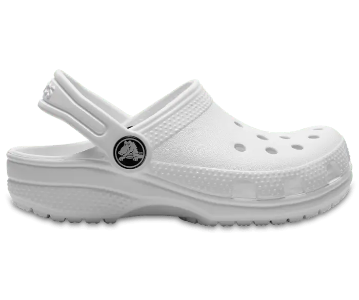 Классические сабо Crocs детские, цвет White 
Классические сабо Crocs детские, цвет White