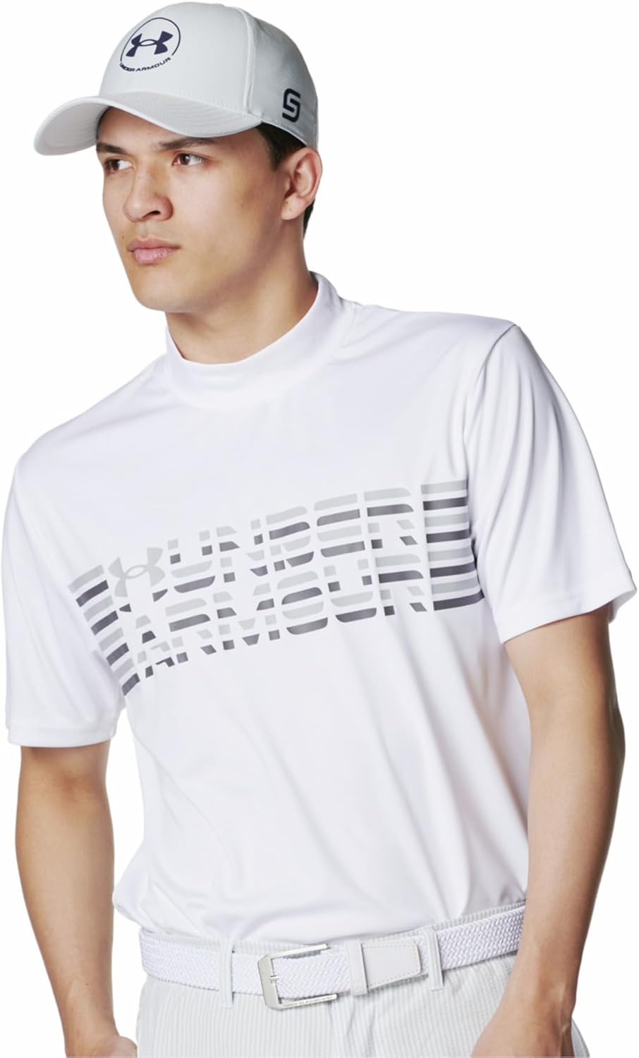 Мужская поло-рубашка Under Armour UA ArmorDry с коротким рукавом и высоким воротником, украшенная логотипом, белый/серый
Мужская поло-рубашка Under Armour UA ArmorDry с коротким рукавом и высоким воротником, украшенная логотипом, белый/серый