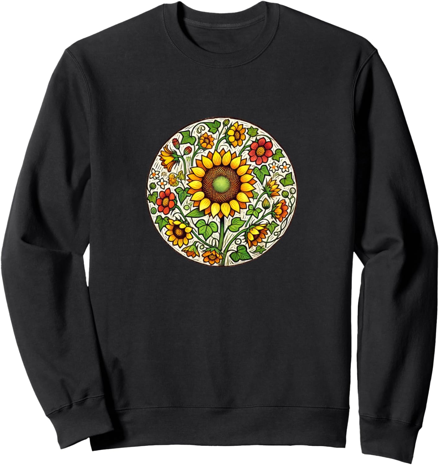 Летняя толстовка с изображением подсолнуха Sunflower Garden Snugg, черный
Летняя толстовка с изображением подсолнуха Sunflower Garden Snugg, черный