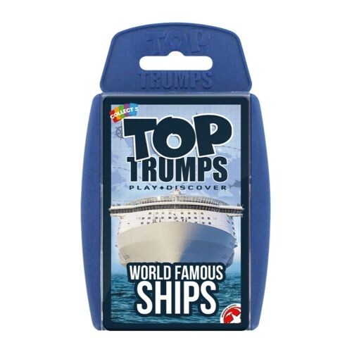 Настольная игра World Famous Ships – Top Trumps Classics Winning Moves 
Настольная игра World Famous Ships – Top Trumps Classics Winning Moves