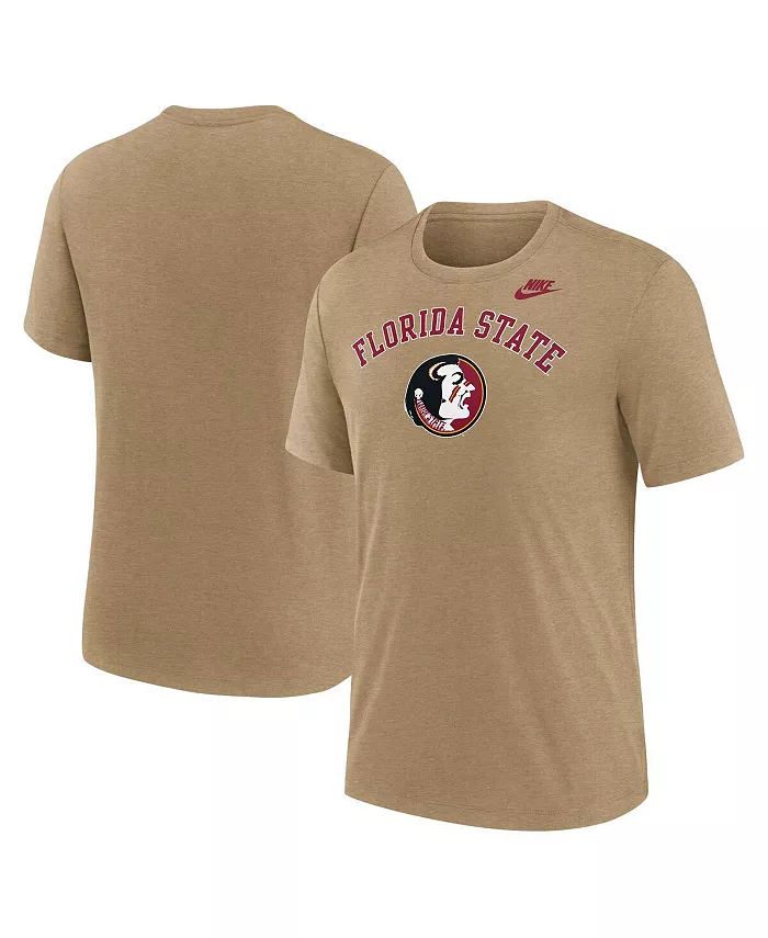 Мужская футболка Heather Light Brown Florida State Seminoles Legacy Arch Tri-Blend Nike
Мужская футболка Heather Light Brown Florida State Seminoles Legacy Arch Tri-Blend Nike