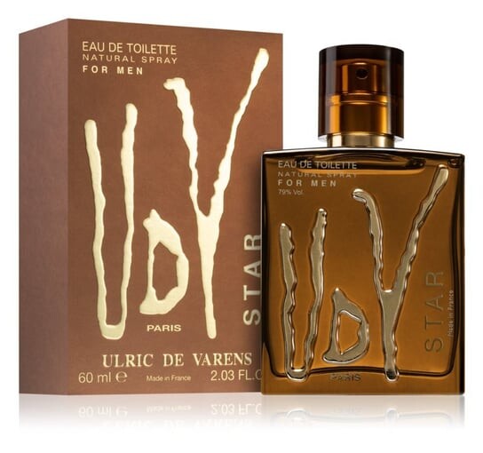 Туалетная вода, 60 мл Ulric De Varens, Udv Star
Туалетная вода, 60 мл Ulric De Varens, Udv Star