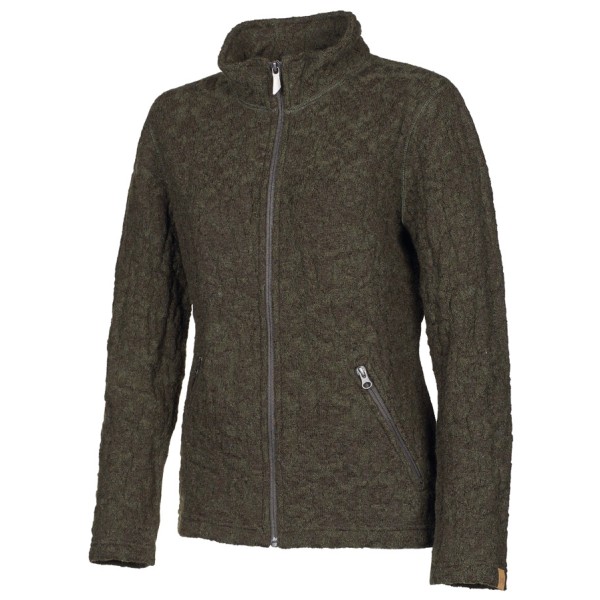 Женская куртка из шерсти тувинского жаккарда Ivanhoe Of Sweden, зеленый 
Женская куртка из шерсти тувинского жаккарда Ivanhoe Of Sweden, зеленый