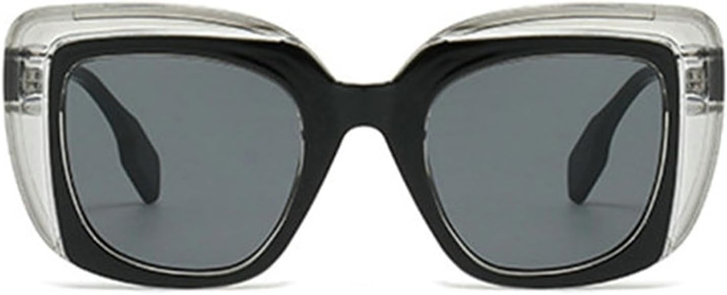 Willochra Модные геометрические многоугольные солнцезащитные очки для женщин, градиентные очки с защитой от УФ-излучения UV400 для мужчин, панк-очки, черные очки «кошачий глаз», Black
Willochra Модные геометрические многоугольные солнцезащитные очки для женщин, градиентные очки с защитой от УФ-излучения UV400 для мужчин, панк-очки, черные очки «кошачий глаз», Black