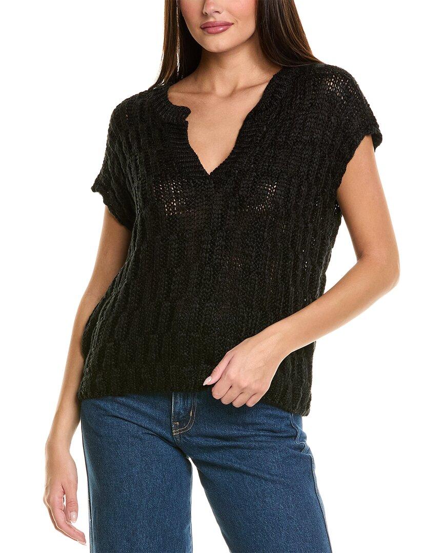 CELESTINE SEI Свободный вязаный свитер, черный
CELESTINE SEI Свободный вязаный свитер, черный