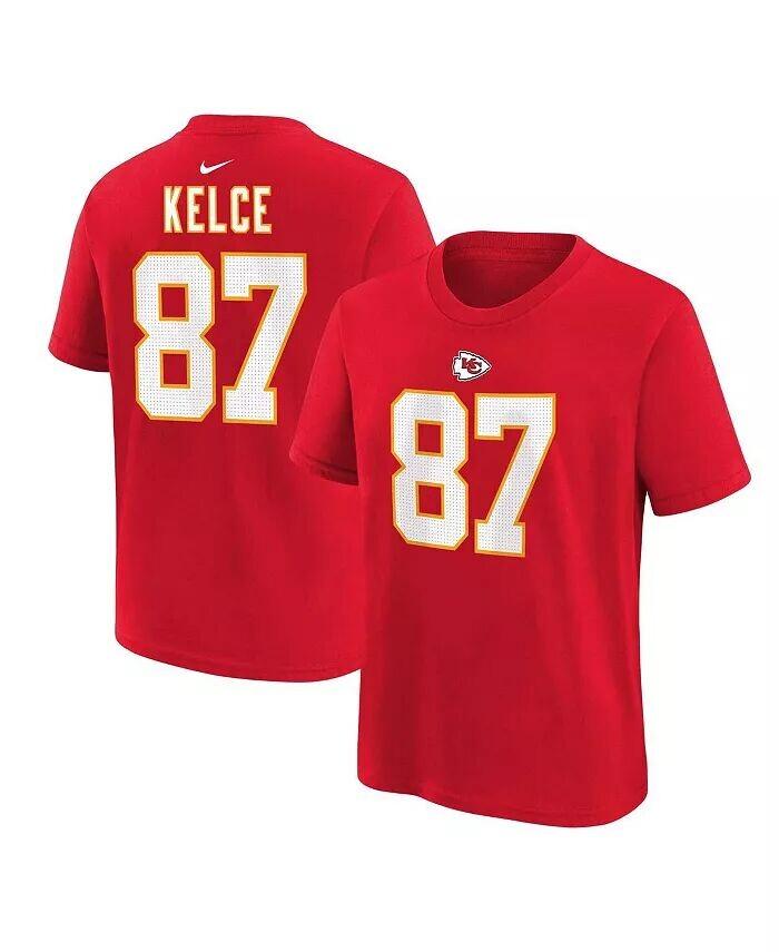 Красная футболка Little Boys and Girls Travis Kelce Kansas City Chiefs с именем и номером игрока Nike, красный
Красная футболка Little Boys and Girls Travis Kelce Kansas City Chiefs с именем и номером игрока Nike, красный