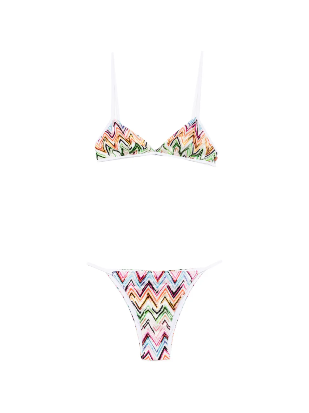Купальник с зигзагообразным узором Missoni, белый
Купальник с зигзагообразным узором Missoni, белый