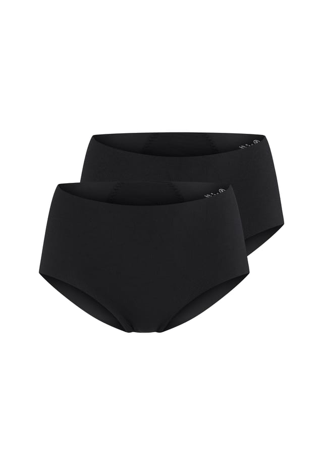 Трусики с высокой талией 2 пары трусиков с карманами Anita, черный
Трусики с высокой талией 2 пары трусиков с карманами Anita, черный