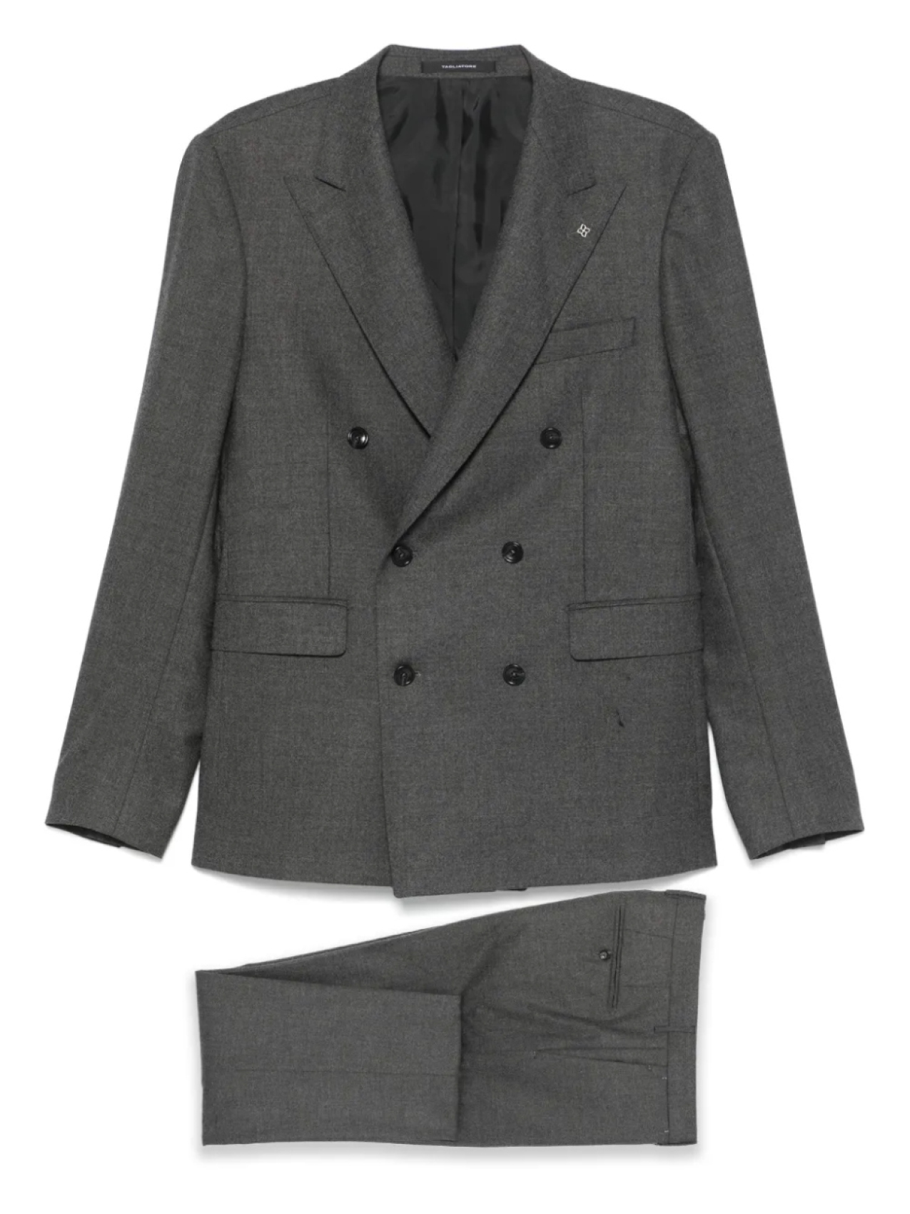 Костюм из натуральной шерсти Tagliatore, серый
Костюм из натуральной шерсти Tagliatore, серый