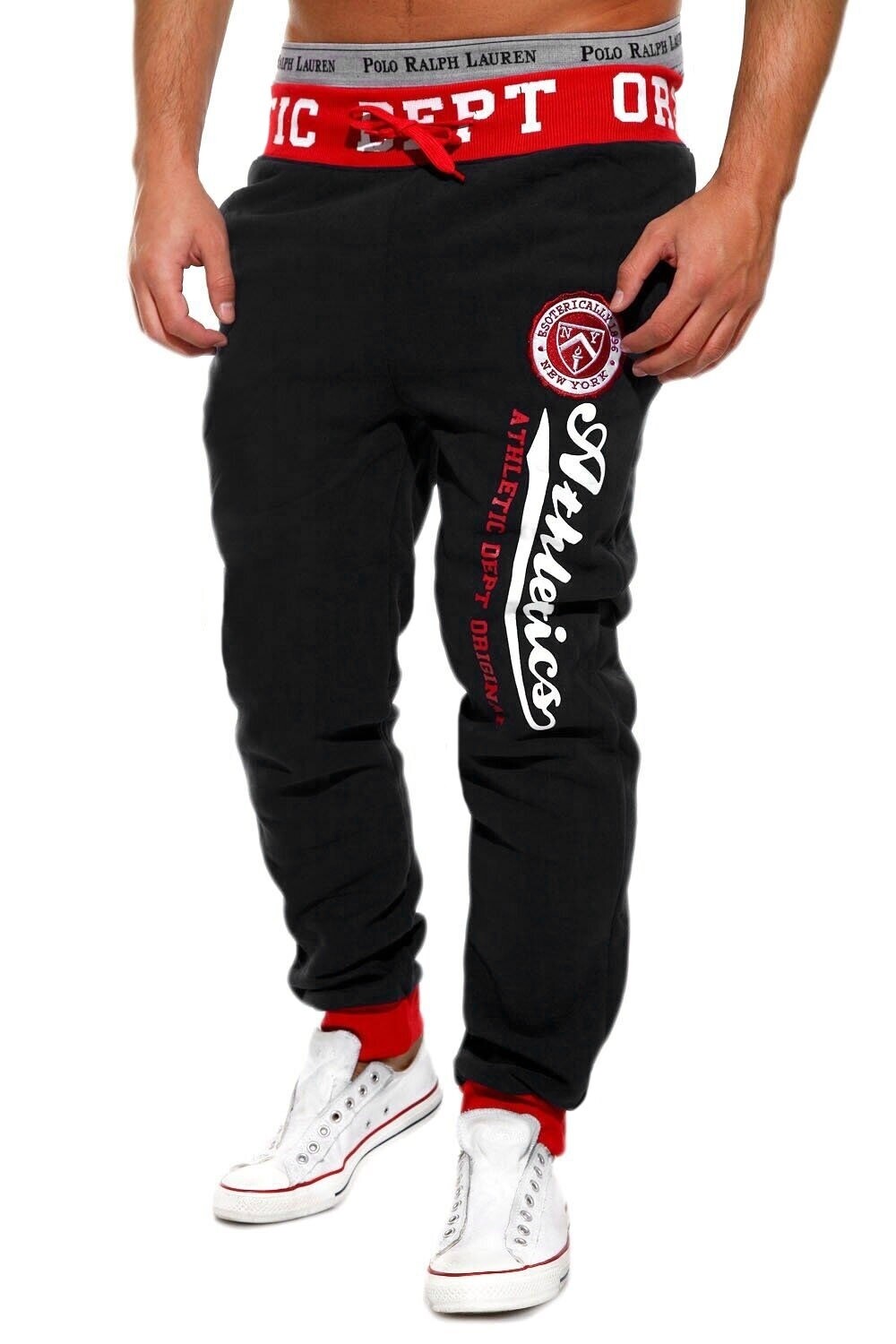 Тканевые брюки behype Jogging ATHLETIC, черный
Тканевые брюки behype Jogging ATHLETIC, черный