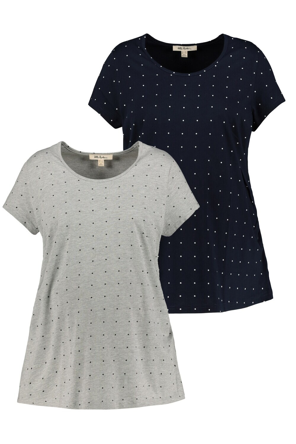 Рубашка Ulla Popken, темно-синий/светло-серый
Рубашка Ulla Popken, темно-синий/светло-серый