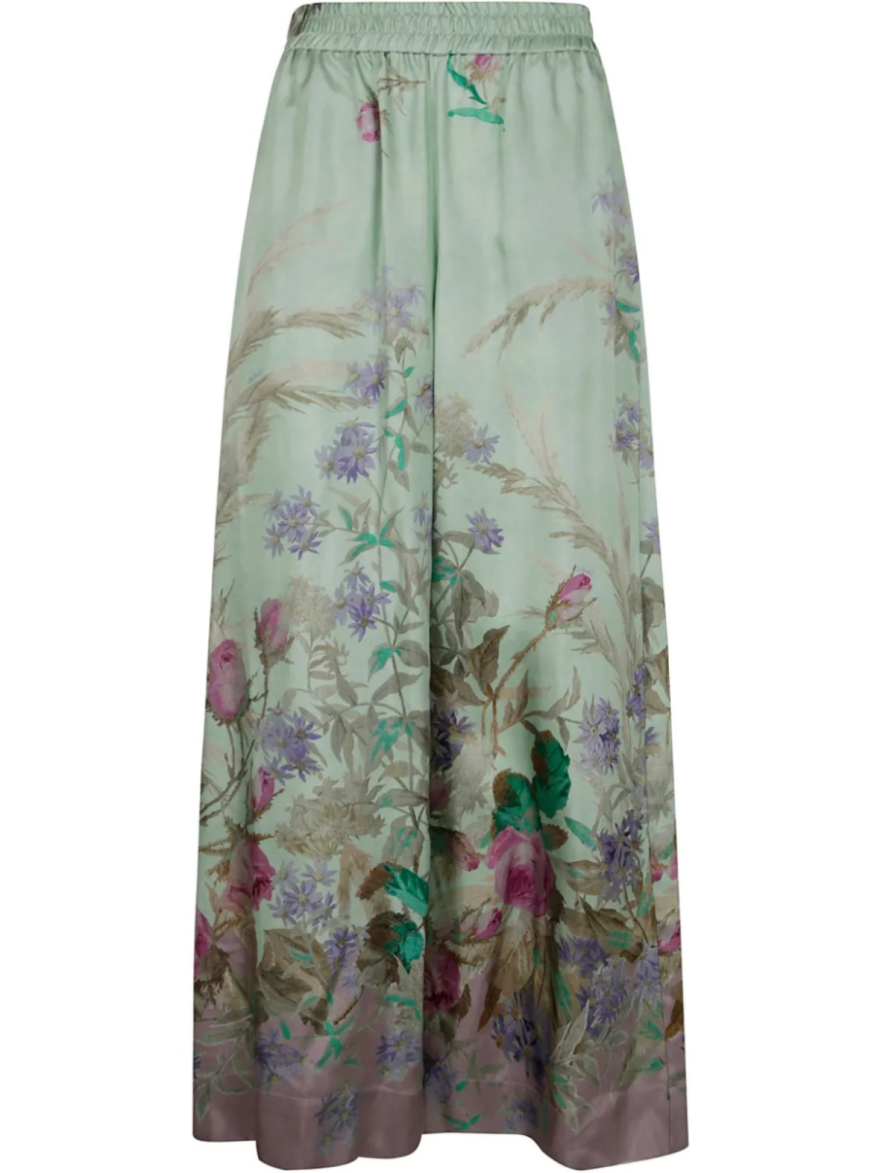 Шелковые брюки с принтом La DoubleJ Heath Placee, зеленый
Шелковые брюки с принтом La DoubleJ Heath Placee, зеленый