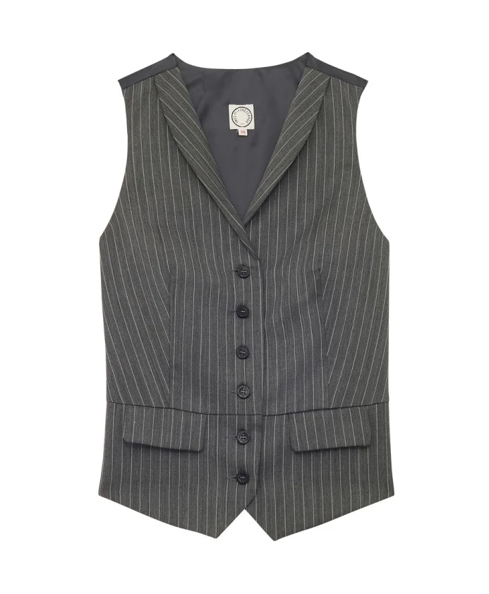 Жилет Робинзона Ines De La Fressange Paris, серый
Жилет Робинзона Ines De La Fressange Paris, серый