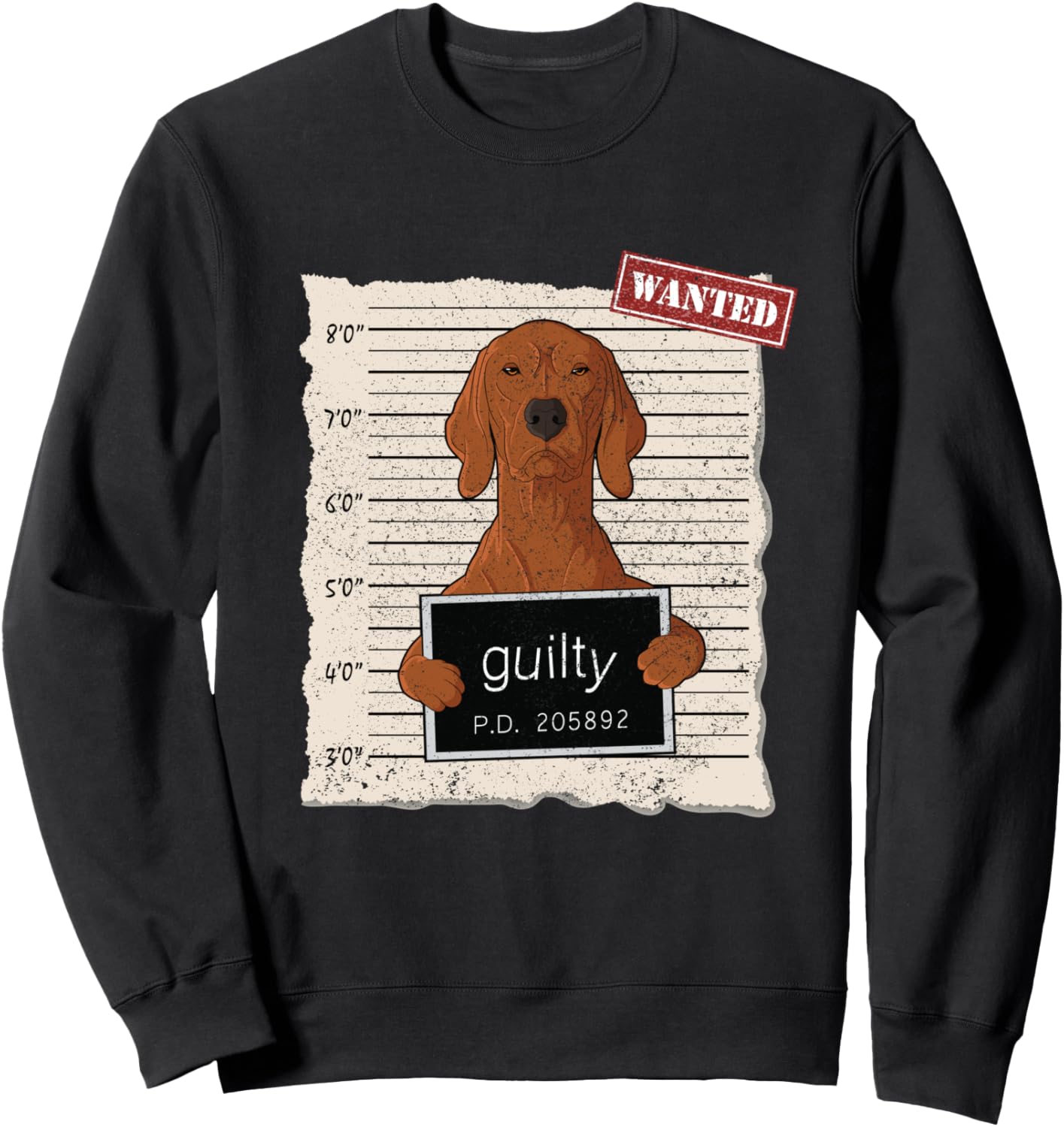 Толстовка Guilty Dog Vizsla Mugshot Bad Dog Mug Shot Vizsla, черный
Толстовка Guilty Dog Vizsla Mugshot Bad Dog Mug Shot Vizsla, черный