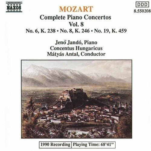 CD диск Mozart / Jando / Antal: Piano Concerti 6, 8 & 19
CD диск Mozart / Jando / Antal: Piano Concerti 6, 8 & 19