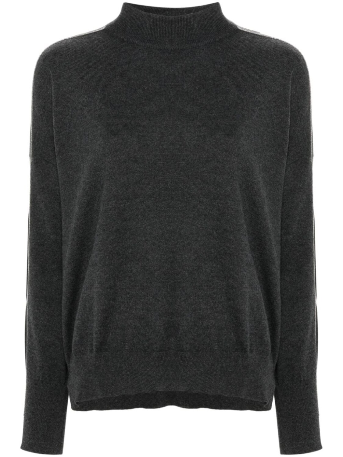 Brunello Cucinelli свитер с декором Monili, серый
Brunello Cucinelli свитер с декором Monili, серый