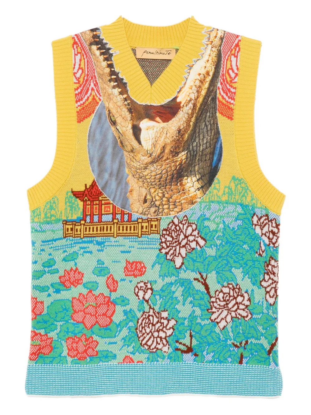 Жилет с графическим принтом PENULTIMATE, синий
Жилет с графическим принтом PENULTIMATE, синий