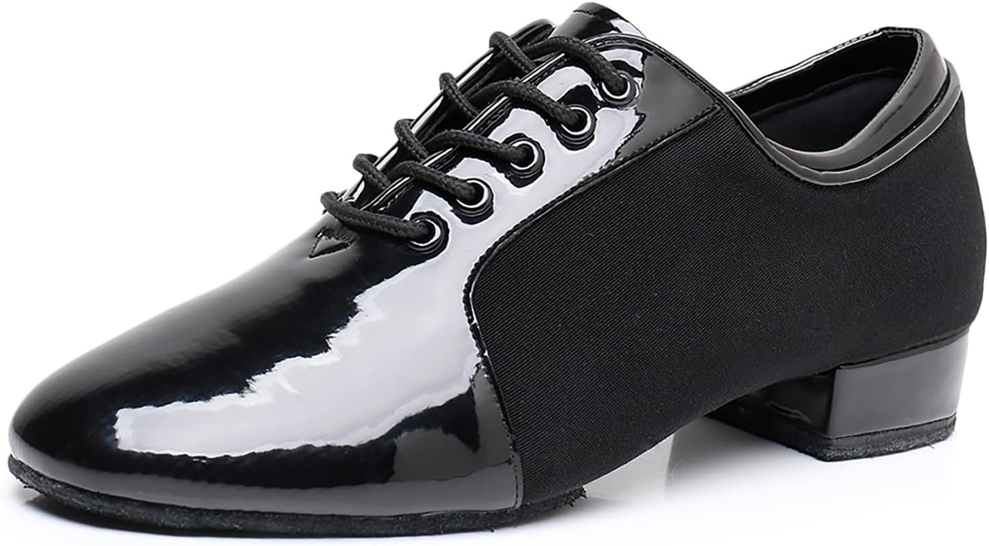 Мужские латинские танцевальные туфли SWDZM, кожаные, на шнуровке, для сальсы, танго, бальных, современных, профессиональных выступлений и тренировок, черный
Мужские латинские танцевальные туфли SWDZM, кожаные, на шнуровке, для сальсы, танго, бальных, современных, профессиональных выступлений и тренировок, черный