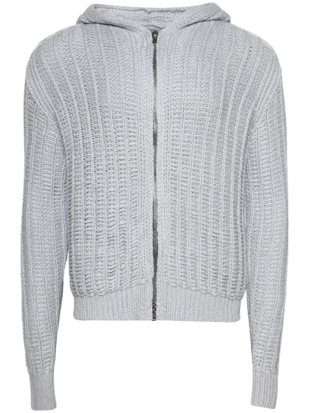 Трикотажное худи Rick Owens, синий 
Трикотажное худи Rick Owens, синий