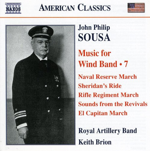 CD диск Sousa / Royal Artillery Band / Brion: Music for Wind Band 7
CD диск Sousa / Royal Artillery Band / Brion: Music for Wind Band 7