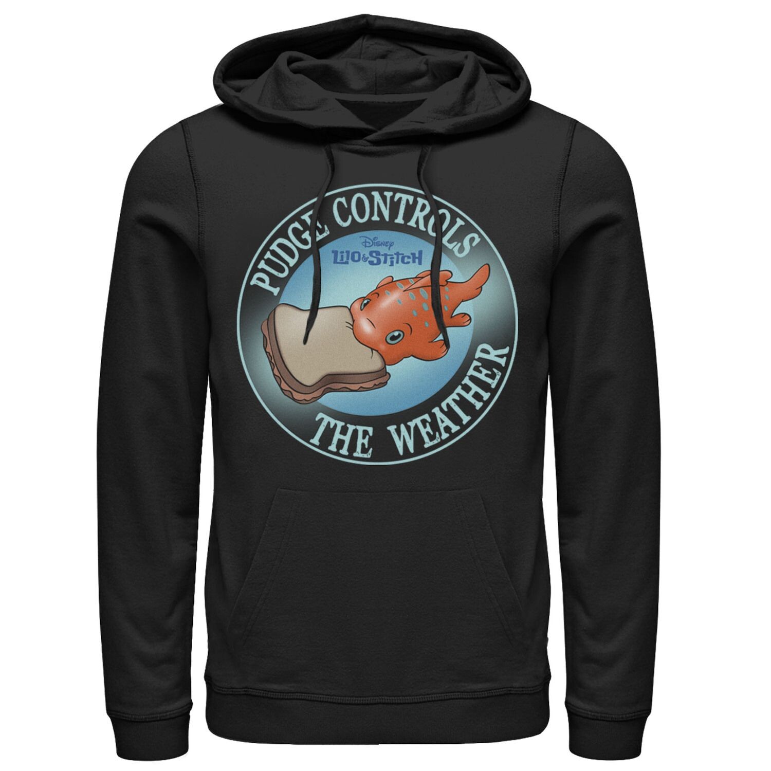Мужская толстовка с капюшоном Disney Lilo & Stitch Pudge Controls The Weather
Мужская толстовка с капюшоном Disney Lilo & Stitch Pudge Controls The Weather