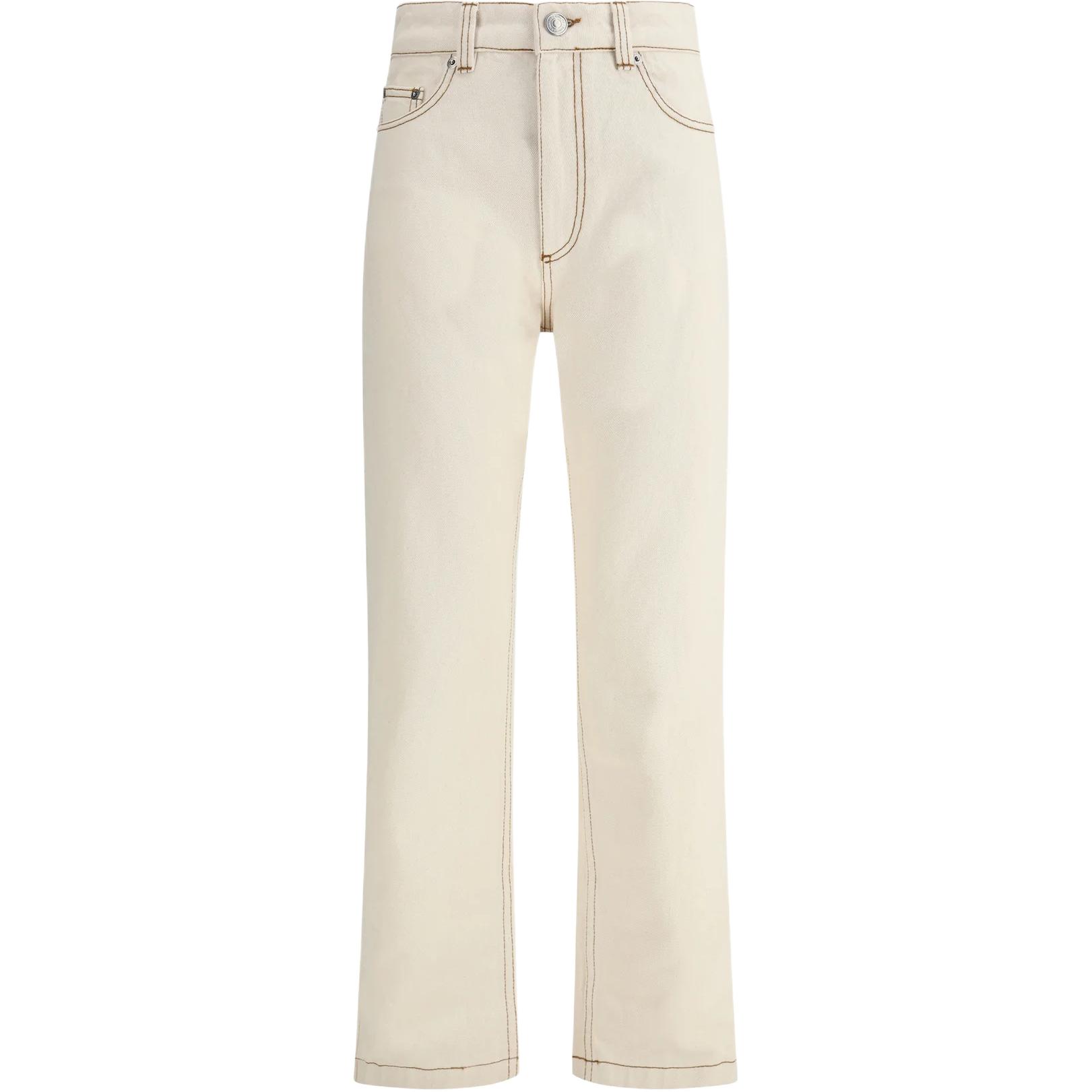 Ami Paris джинсы с контрастной строчкой AMIPARIS, бежевый
Ami Paris джинсы с контрастной строчкой AMIPARIS, бежевый