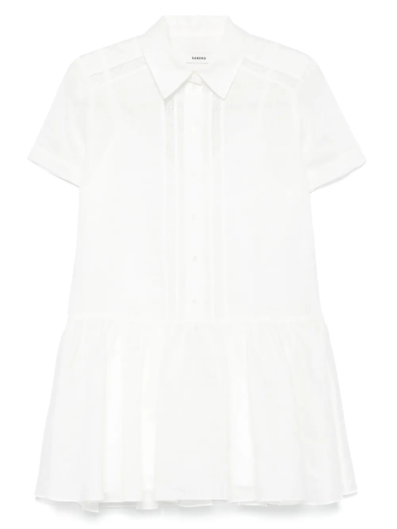 Платье мини с кружевом SANDRO, белый
Платье мини с кружевом SANDRO, белый